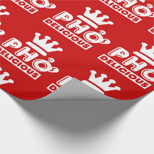 Papel De Presente Pho King Delicious (Ponta)