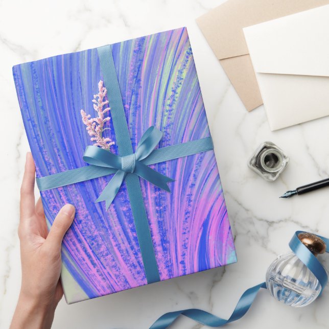 Papel De Presente Phoenix roxa (Presentear)