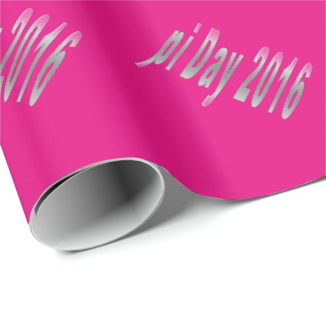 Papel De Presente pi Dia 2016, amor matemático (Ponta do rolo)