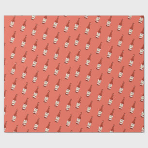 Papel De Presente Picante! Molho Picante Salsa Vermelho