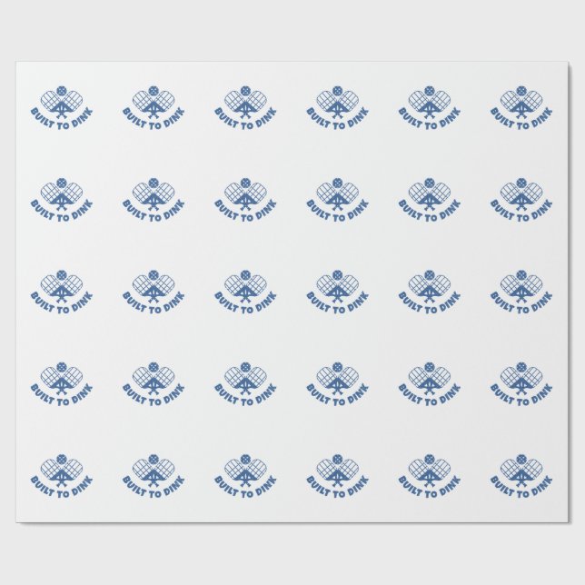 Papel De Presente Pickleball Dizendo Engraçado (Aberto)