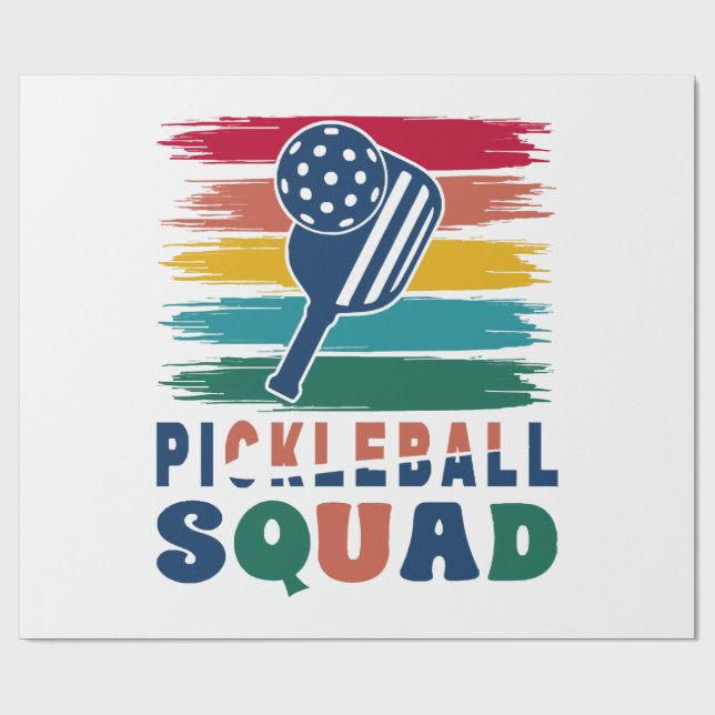Papel De Presente Pickleball Players Gift Idea (Aberto)