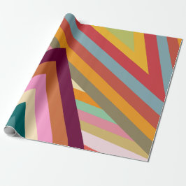 Papel De Presente Picos dos anos 1970 