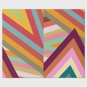 Papel De Presente Picos dos anos 1970 