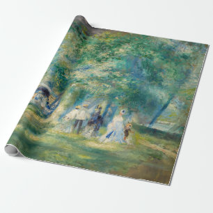 Papel De Presente Pierre-Auguste Renoir - A Festa em Saint-Cloud