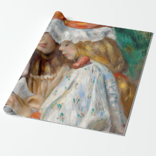 Papel De Presente Pierre-Auguste Renoir - Duas Meninas Lendo
