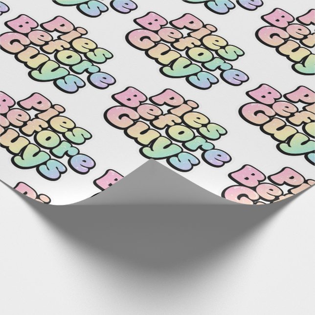 Papel De Presente Pies Before Guys Wrapping Paper (Ponta)