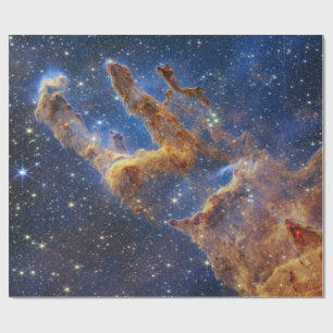 Papel De Presente Pilares da Criação Nebulosa da Águia Telescópio We
