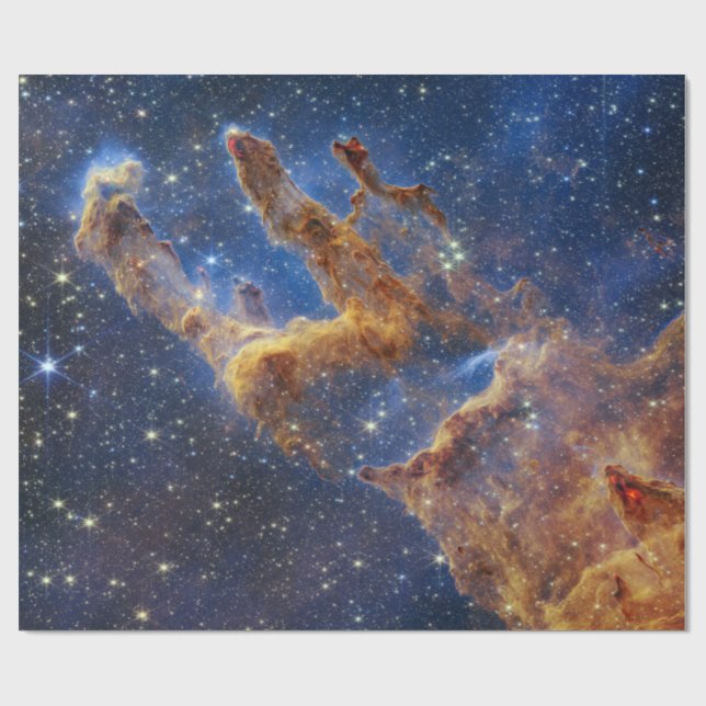 Papel De Presente Pilares da Criação Nebulosa da Águia Telescópio We (Aberto)