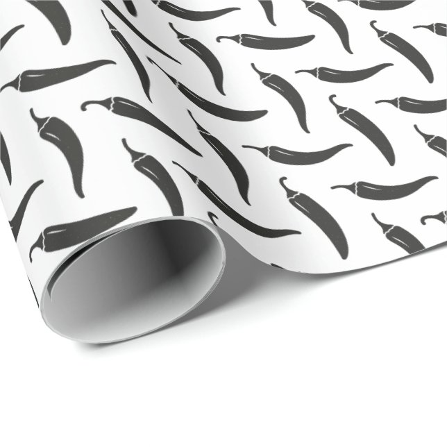 Papel De Presente Pimentões (Ponta do rolo)