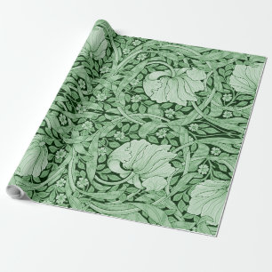 Papel De Presente Pimpernel Green, William Morris