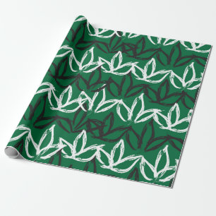 Papel De Presente Pincel abstrato pincelada sem costura padrão, padr