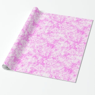 Papel De Presente Pincelada Rosa