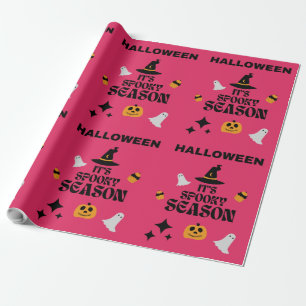 PAPEL DE PRESENTE PINCO DA ESCOVA DE HALLOWEEN