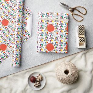 Papel De Presente Ping pong Mesa Tênis Birthday para jogador