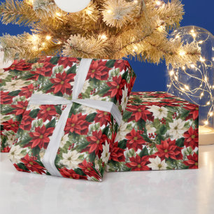 Papel De Presente Pinho de Natal festivo