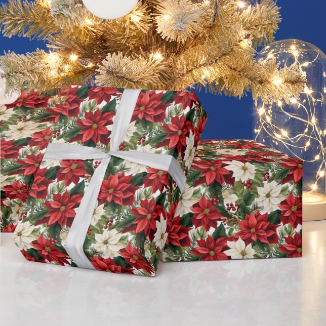 Papel De Presente Pinho de Natal festivo (Feriados)