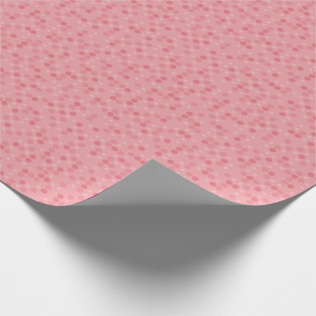 Papel De Presente Pink Polka Dots (Ponta)