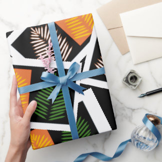 Papel De Presente Pinnado Funky