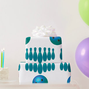 Papel De Presente Pinos da boliche