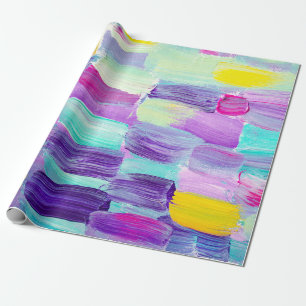 Papel De Presente Pintado com abstrato criativo, wallpap
