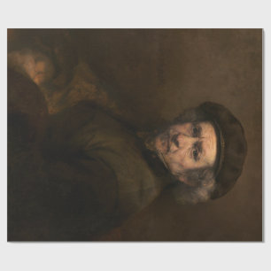 Papel De Presente Pintor Holandês Rembrandt Artista Mestre da Idade 