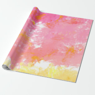 Papel De Presente Pintura criativa de abstrato. Fundo com artista