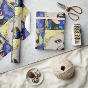 Papel De Presente Pintura do "Duro de Beijo" numa