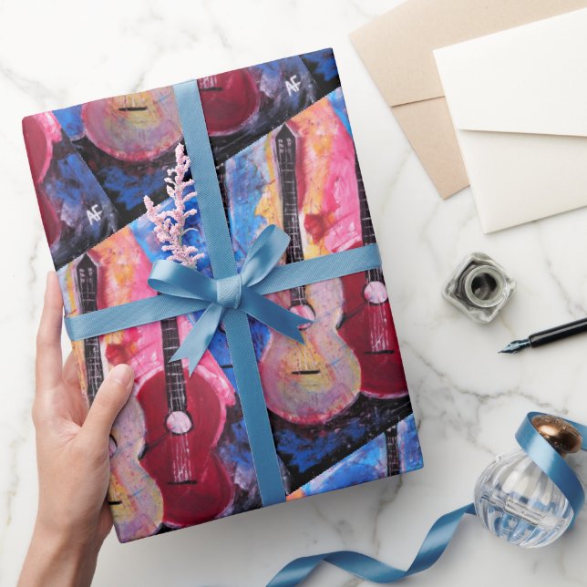 Papel De Presente Pintura Jamming be Goode por Alfred Fox (Presentear)