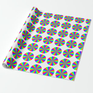 PAPEL DE PRESENTE PINWHEEL RAINBOW