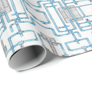 Papel De Presente Pipe mania