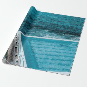 Papel De Presente Piscina perto do mar