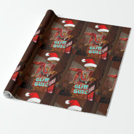 Papel De Presente Pitada de Brilho de Las Vegas