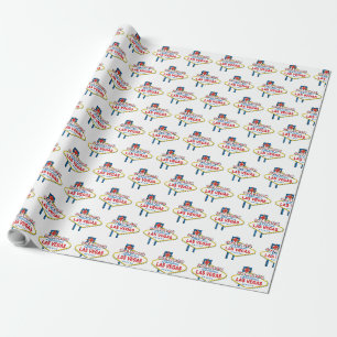 Papel De Presente Placa de Bem-vindo a Las Vegas