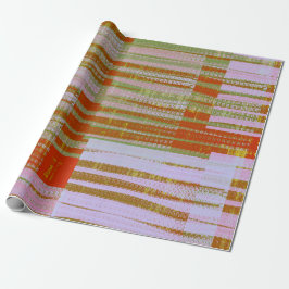 Papel De Presente Plaid-ish