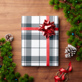 Papel De Presente Plaid Wrapping paper