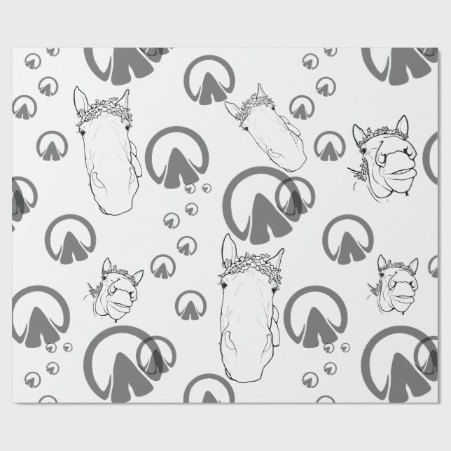Papel De Presente Planejadores de Festa de Cavalo Edição Caos (Aberto)