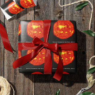 Papel De Presente Planeta Vênus Transita o Sol, Hi-Res