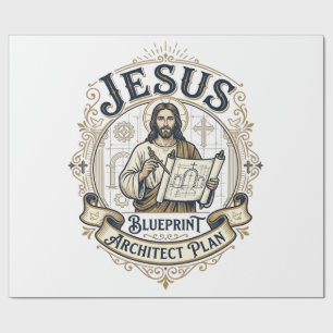 Papel De Presente Plano Arquiteto Jesus Projeto Jesus Plano Arco