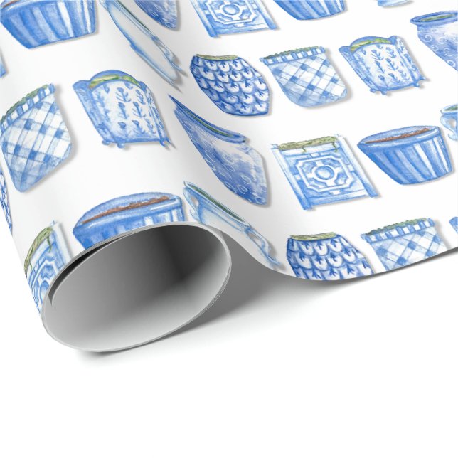 Papel De Presente Plantadores de Cerâmica (Ponta do rolo)