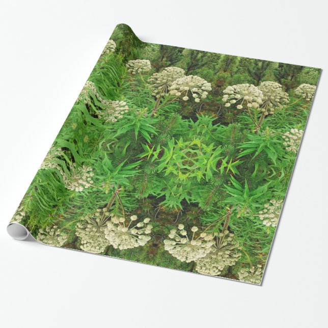 Papel De Presente Plantas, Natureza, Fotografia (Desenrolado)