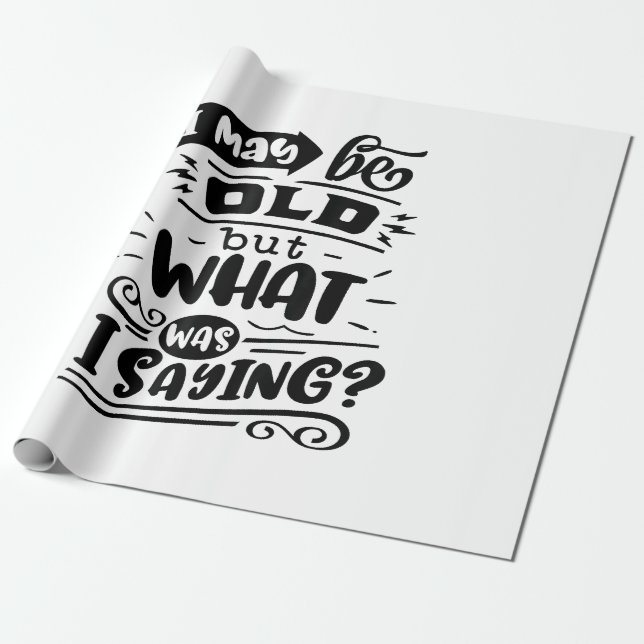 Papel De Presente Pode Ser Velho, Mas O Que Eu Estava Dizendo Aniver (Desenrolado)