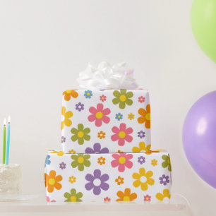Papel De Presente Poder das Flores