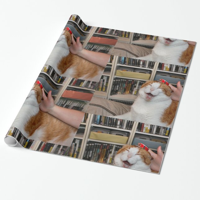Papel De Presente Podgy Scarlett (Desenrolado)