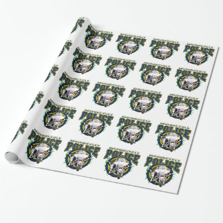 Papel De Presente Polícia da motocicleta