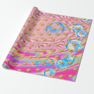 Papel De Presente Polly Cake - Tora -