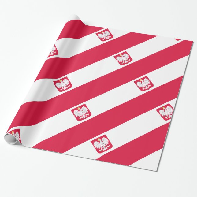Papel De Presente Polônia (Desenrolado)
