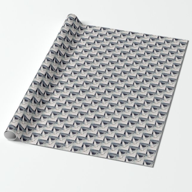 Papel De Presente Pomba do Espírito Santo Confirmação Religiosa e Pa (Desenrolado)