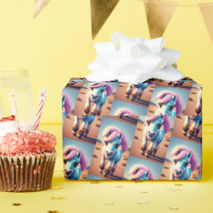 Papel De Presente Ponta Espírito 3D 4