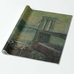 Papel De Presente Ponte Brooklyn (Landmark Nova Iorque) (NYC)